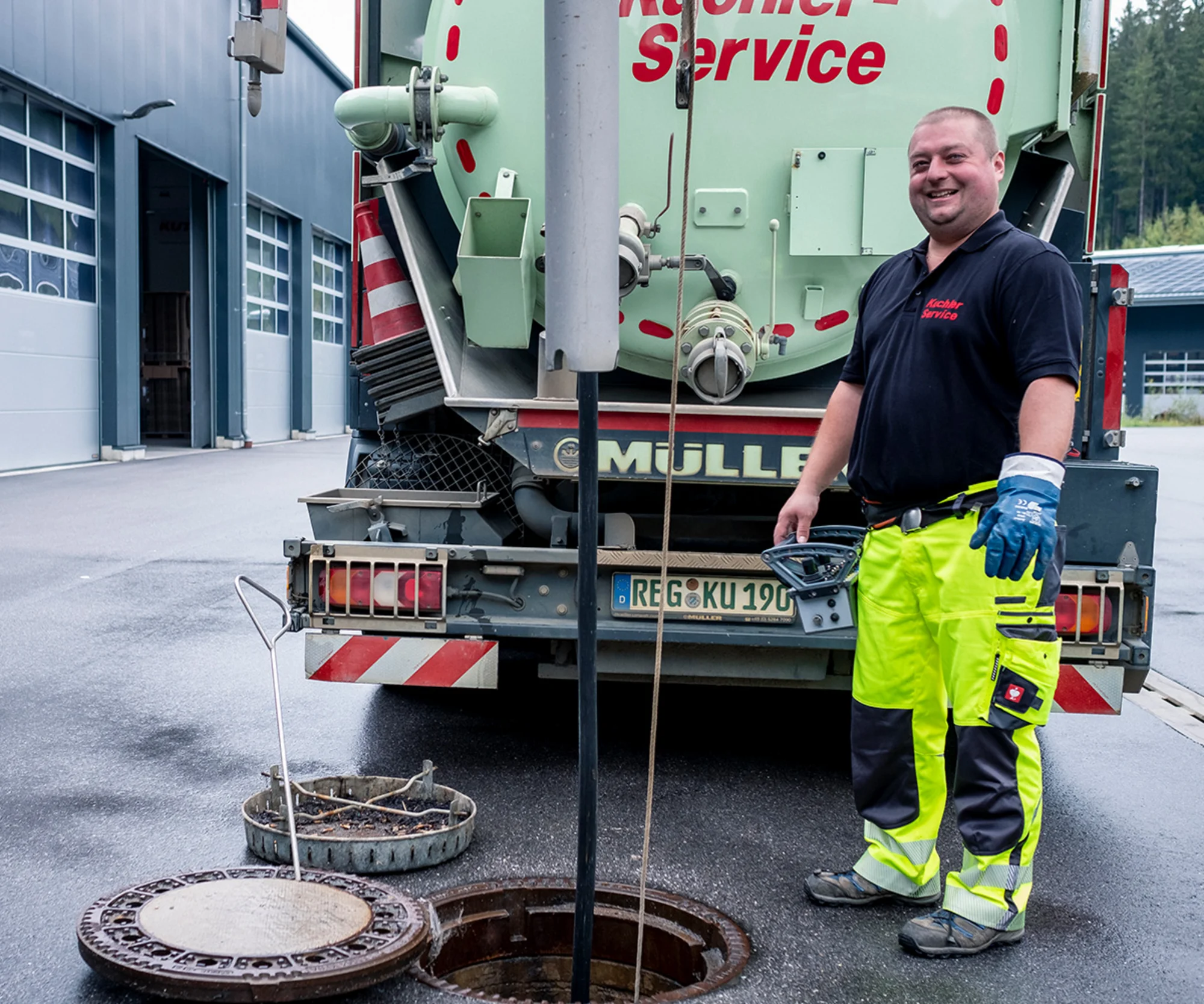 Team für Saugbaggerarbeiten in Essen und Umgebung